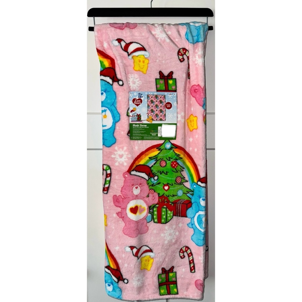 Care Bears Christmas Blanket🩷